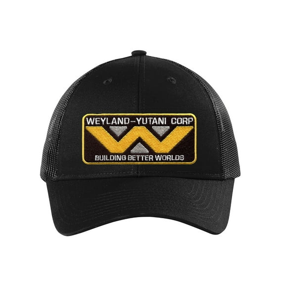 Weyland Yutani Embroidered Patch Trucker Cap