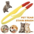thumbnail image 2 of Pet Eye Comb Brush Tear Stain Remover Cleaning GroomingBrush for Cat Dog UK, 2 of 7