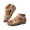 Beige, variant on Women's Wedge Sandals with Hook and Loop Straps Open Toe Arch Support Casual Dressy Summer Sandals