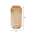 thumbnail image 6 of Better Homes & Gardens Ribbed Glass Vase, 10", Champagne, 6 of 6