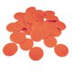 thumbnail image 2 of Paquete de Fichas de Bingo Perfecl de Plástico para Juegos de Dinero 100 Fichas Naranja 19 x 2 mm, 2 of 7