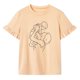 thumbnail image 1 of Camiseta de mujer con cuello redondo y manga corta para uso diario, regalo para mujer S, 1 of 8