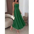 thumbnail image 6 of PRETTYGARDEN Cocktail Dresses for Women Spring Elegant Ruffle A Line Long Flowy Summer Formal Wedding Guest Maxi Dress, 6 of 7