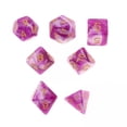 thumbnail image 1 of dados poliédricos,Juego de dados poliédricos con funda de doble color,Accesorios para juegos de dados de rol D4 D6 D8 D10 D12 D20,Juego de dados de 7 caras para juegos de mesa,Accesorios para, 1 of 4