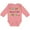 Mauve, variant on Inktastic Grannys Girl Bright Flowers Girls Long Sleeve Baby Bodysuit