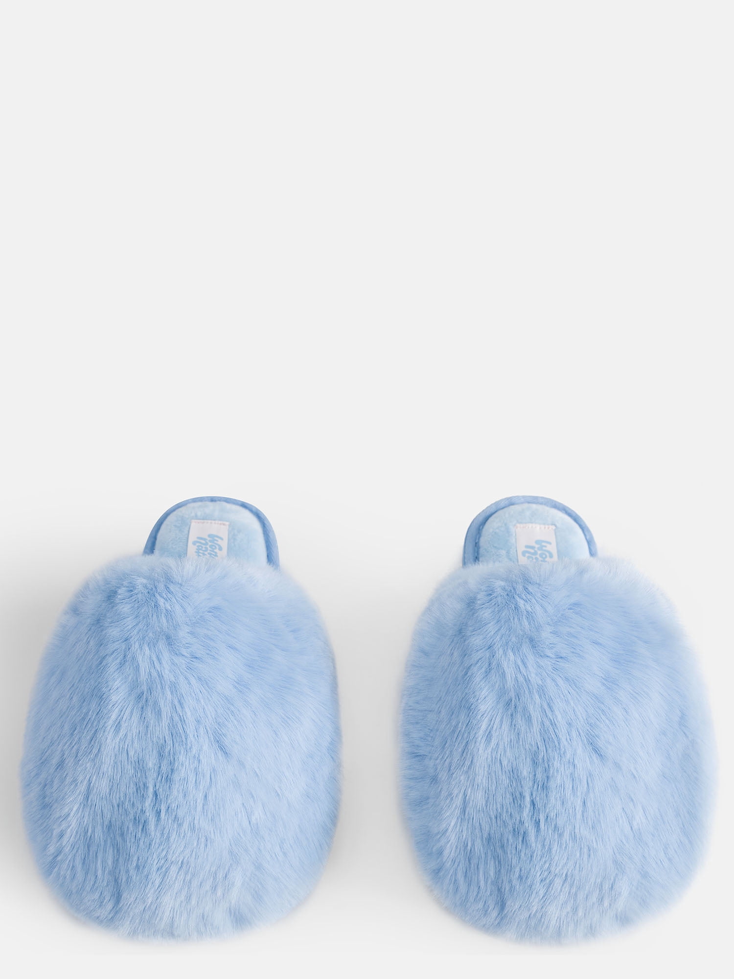 Wonder Nation Toddler, Little & Big Girls Faux Fur Puff Slippers