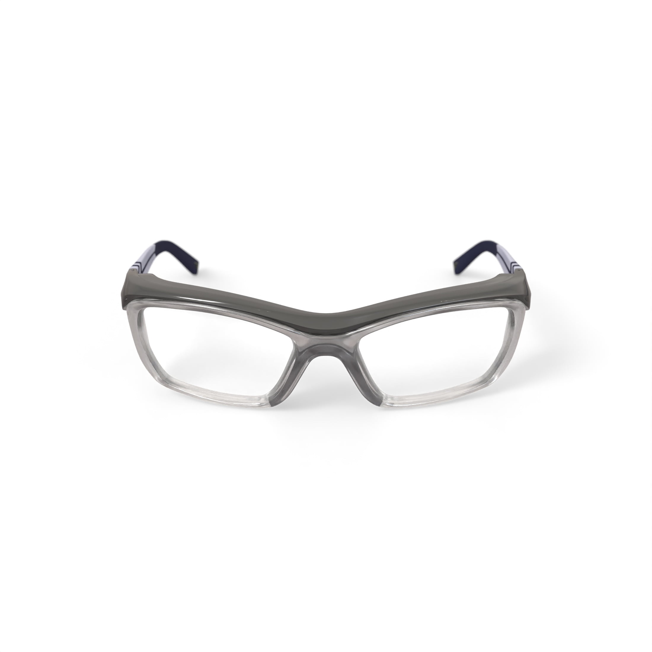 Hilco Vision A2 225 Prescription Safety Glasses Silver/Navy Nylon