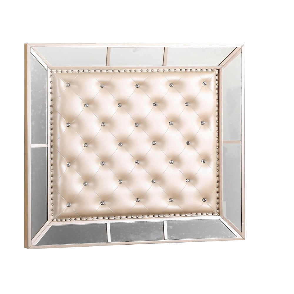 Glory Furniture Hollywood Hills Twin Bed in Pearl Color