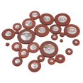 thumbnail image 1 of Saxophone mid-range and high-pitched leather pads, 1 of 11