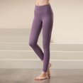 thumbnail image 5 of Gibobby Pantalones de mezclilla Legging de compresión informal para mujer, pantalones inferiores para mujer, mallas acampanadas de Yoga para mujer, pantalones de Yoga tipo V,(Rosa Dorado， M), 5 of 5