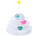 thumbnail image 1 of Ssxjv Jeu De Chat, Avec Antenne, Boule De Chat Rigolote, Blanc, 1 of 1