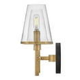 thumbnail image 4 of Marten 2 - Light Heritage Brass And Black Contrastingfinishes Industrial / Transitional - LED Steel Wall Sconce, 4 of 11