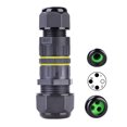 thumbnail image 1 of Conector impermeable IP68 para exteriores, entrada múltiple M25-3P (1 entrada, 3 salidas), diámetro de cable 5-9mm, resistente a polvo y humedad, ideal para iluminación exterior y sistemas, 1 of 7