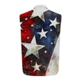 thumbnail image 5 of Purcolt Mens Button Down Tank Tops Dressy Casual Print Lapel Collar Sleeveless Vest Vintage Western Cowboy Loose Fit Shirts with Pocket, 5 of 6