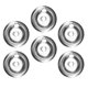 thumbnail image 2 of Utensilios Chrome 6pcs Pack Drip Bowls 8inch Reemplazo de bandeja de goteo 8 pulgadas-229850 Gloria Bandeja de goteo de acero inoxidable, 2 of 9