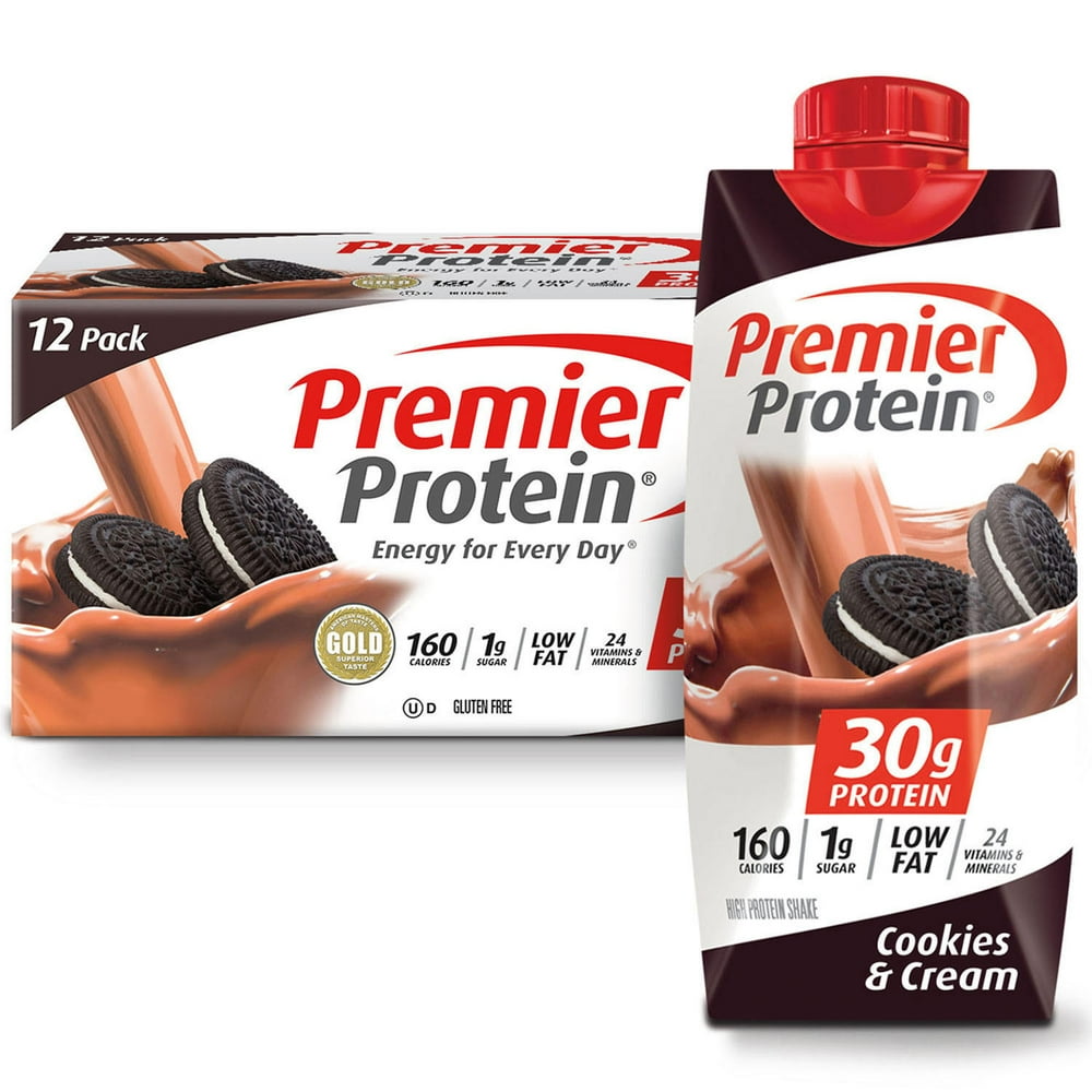 Premier Protein Shakes Cookies and Cream 11 oz 12 pk
