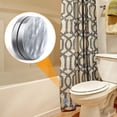 thumbnail image 4 of Magnetic Curtain Weights Shower Curtain Magnets Round Drapery Weights Bottom For Outdoor Curtains Tablecloth To Stop From Blowing (Gray,6 Pairs), 4 of 5