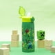 thumbnail image 2 of Botella de agua Zak Designs Minecraft Sage Kids 560 ml de acero inoxidable, 2 of 9