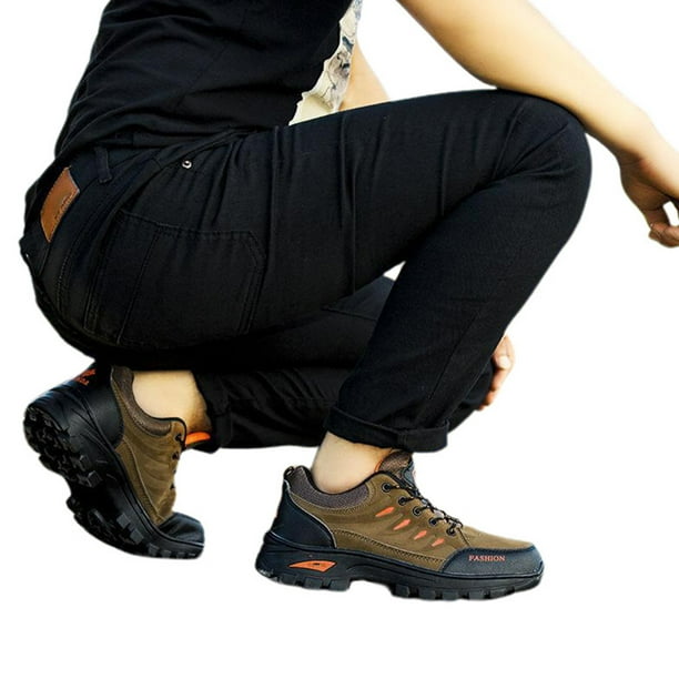 Zapatos Zapatos Senderismo para Hombres Zapatos Casuales Zapatos Senderismo Al Aire Libre (336 Zapatos Marrones 44)