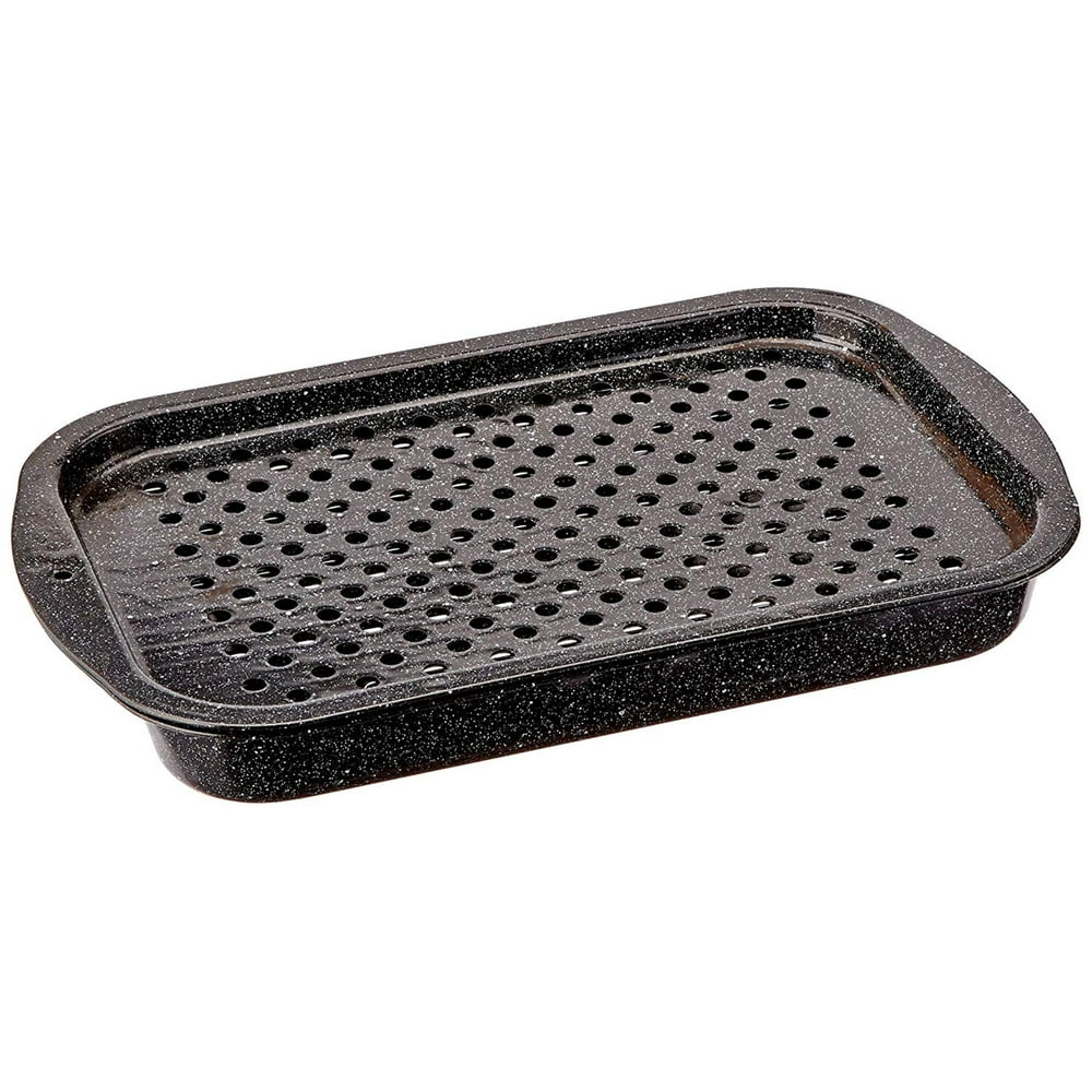 Bake, Broil, and Grill Pan, 3Piece Set, Granite Ware Bake and Broil
