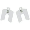 Precision Brand Decimal Slotted Shim Refill Packages, 0.001", Stainless Steel 300, 0.05" x 2 x 2 - 5 PKG (605-42250)