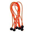 thumbnail image 4 of 6pcs Multipurpose 5.9 inch Heavy Duty Tarp Canopy Cords With Ball Protection - Orange, 4 of 6