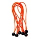 thumbnail image 4 of Lona resistente multiusos de 15 cm con cuerdas elásticas y bola UV, 6 unidades naranja, 4 of 6