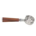 thumbnail image 2 of Coffee Portafilter Handle, 58mm Stainless Steel Detachable Bottomless Coffee Portafilter Walnut Handle 3 Ears Portafilter For Coffee Machine, 2 of 8