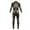 Black, variant on FASHOFT Kids Skeleton Halloween Child White Bones Stretch Body Suit for Boys Girls Zip Front Cosplay Party Jumpsuit Black 11-12 Years