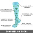 thumbnail image 3 of 3 Pairs Copper Compression Socks for Women & Men Circulation 15-20 mmhg - Better Blood Flow, Swelling, Best Support for Medical, Running, Nursing, 3 of 6