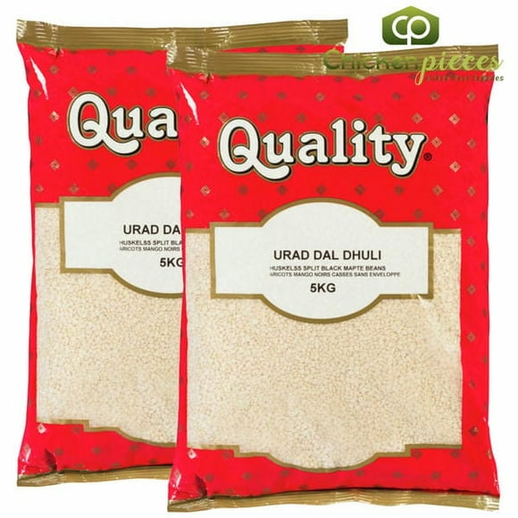 Quality Huskeless Urad Dal Dhuli Beans Quality Bulk Large 5kg/11Lbs