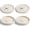 2, variant on Cosnou Ceramic Margarita Salt Rimmer with Lid Set of 2 Home Bar Accessories for Seasoning - Rimmers for Drinks - Bartender Kit Tools - Bar Decor ，Sugar Salt Rimmer Plate （Hand Make）