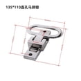 thumbnail image 2 of Stainless Steel Riding Equestrian Stirrups Ergonomic Footplate Marine Accessories ,Easy to Install, 2 of 5