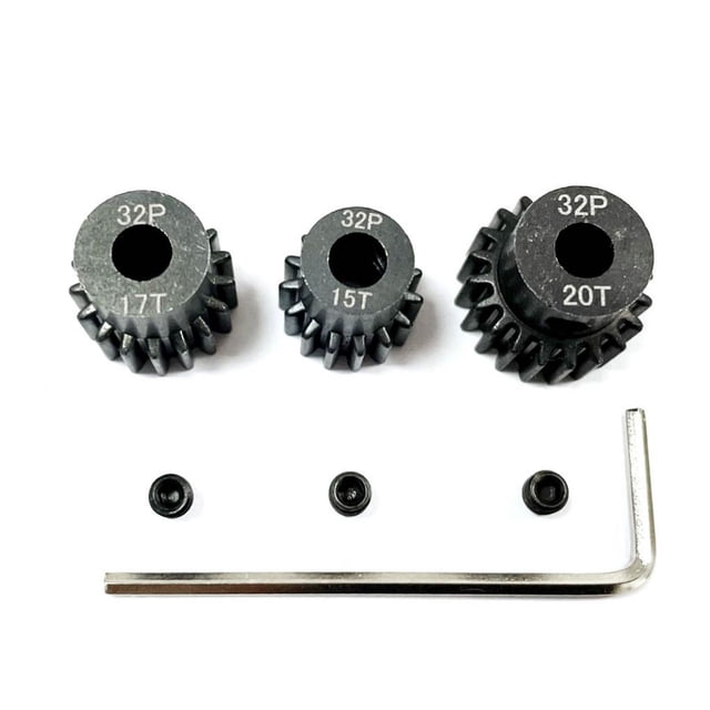 Tholdsy RCGOFFLOW-engranaje endurecido de acero de 3 piezas para 1/10 Rc Gear ARRMA SENTON 3S RC, pieza de coche, accesorios de coche RC, Kits de construcción modelo