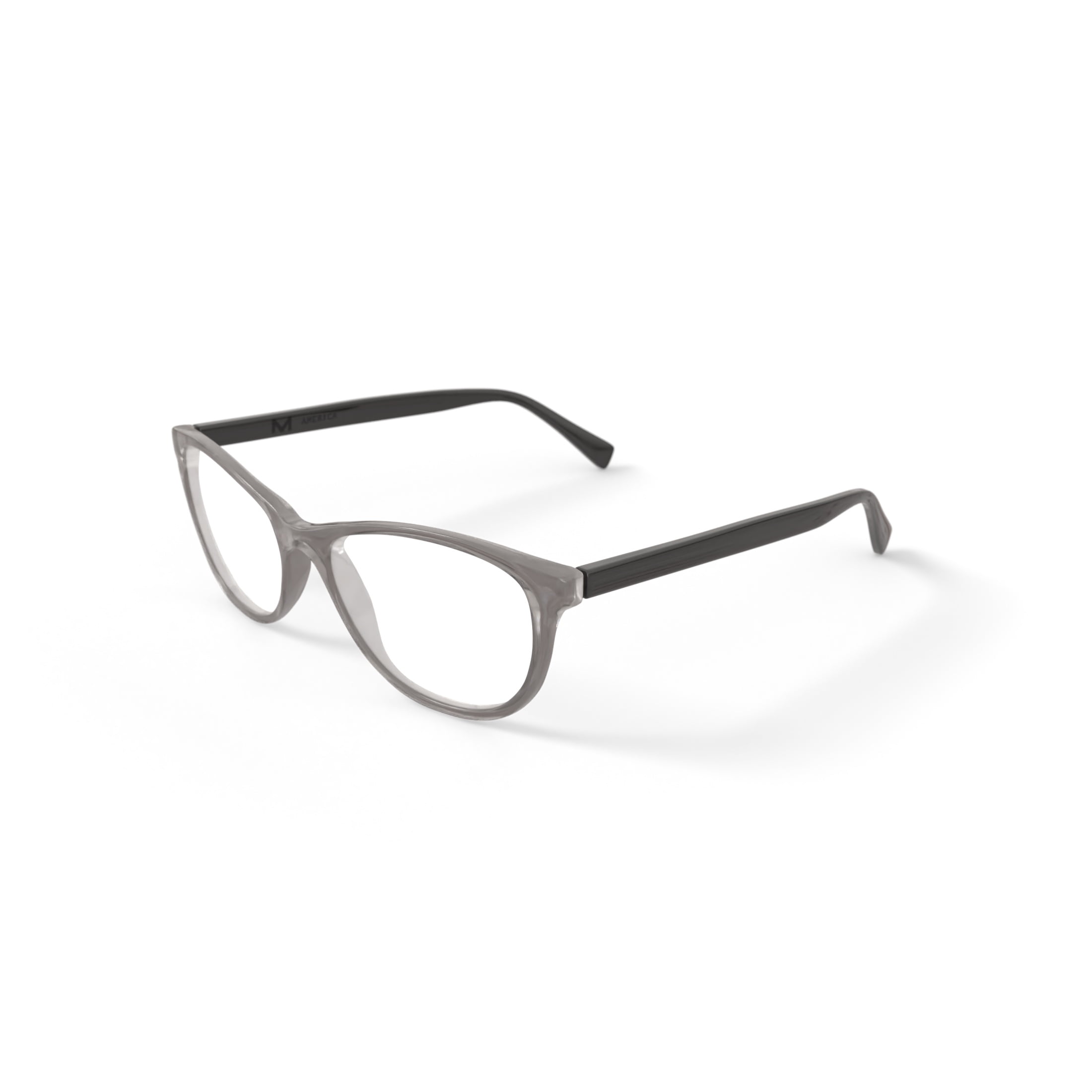 M America Women's Classon Prescription Eyeglasses with Case, Brown