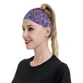 thumbnail image 6 of Yiaed Watercolor Butterflies Print Sports Headbands,Moisture Wicking Workout Headband, Sweatband Headbands for Running,Cycling for Women and Men, 6 of 8