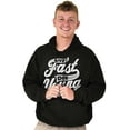 thumbnail image 5 of Live Fast Die Young Novelty Rebel Hoodie Sweatshirt Women Men Brisco Brands X, 5 of 6