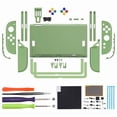 thumbnail image 3 of eXtremeRate DIY Replacement Shell Buttons for Nintendo Switch 2, Custom Console Rear Back Platefor Joycon 4 - Essence Version - Matcha Green, 3 of 13