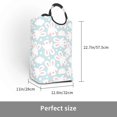 thumbnail image 3 of KLL Rabbit And Star Laundry Hamper,Large Canvas Fabric Lightweight Storage Basket Toy Organizer Dirty Clothes Collapsible Waterproof, 3 of 6