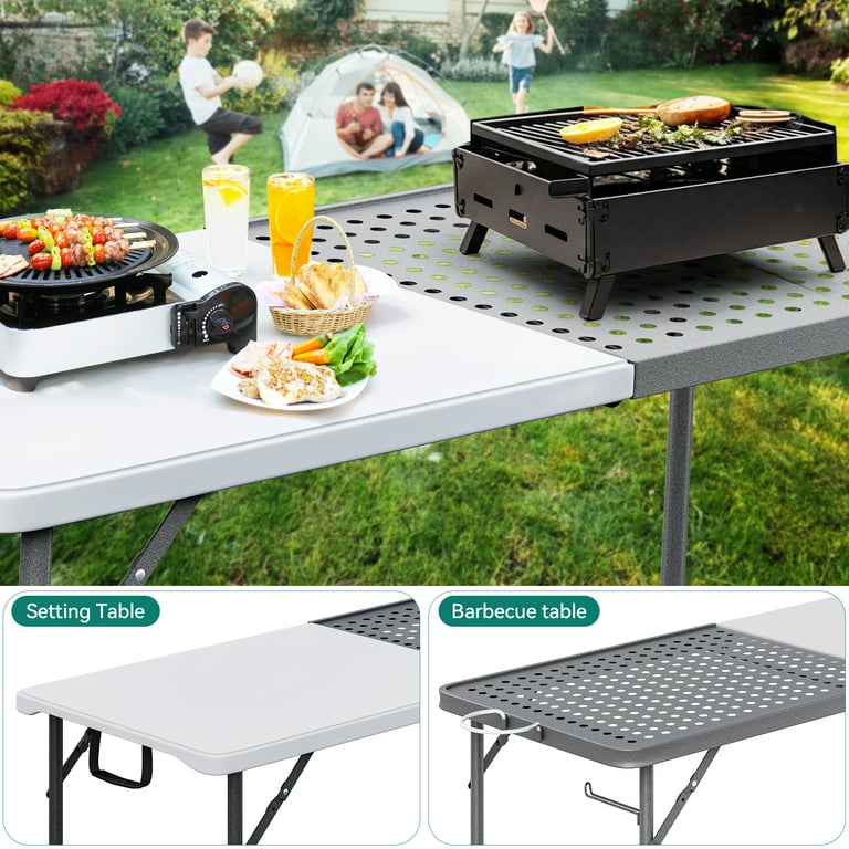 Yhmxh Gadgets Kitchen Essentials de Cuisine Camping Extérieur Zibo Barbecue au Charbon de Bois Poêle Multifonctionnelle pour Barbecue Accessoires de Cuisine
