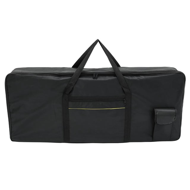 YOPTOP Sac de Protection pour Clavier d'Instrument 100 x 40cm 61 Touches en Tissu Oxford Sac de Rangement pour Piano Portable Imperméable avec Poignée de Transport Étui Anti-Choc pour Piano à Domicile