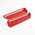thumbnail image 3 of Phyun Hood Vents Outlets Vents Cover Trim Interior Decoration Accessories For Dodge Challenger 2015-Up Red 2Pcs, 3 of 5