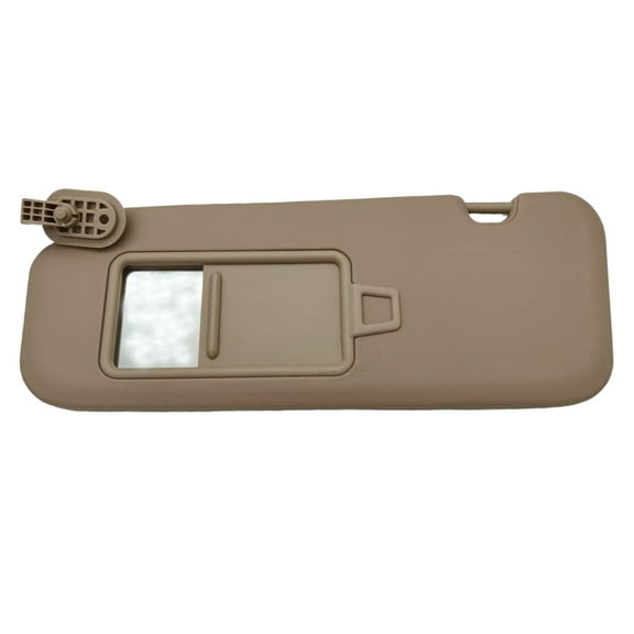 Sun Visor Replacement Fit For Hyundai Elantra 2016-2019, OE:85210-F0100TTX 85220-F0100TTX, Sun Visor With Mirror, Driver Left & Passenger Right Side-beige-left