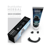 Brush Buddies Herbal Toothpaste Infused With Activated Charcoal