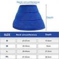 thumbnail image 3 of Pet Recovery Collar Adjustable Soft Dog Cone Collar Lightweight Breathable After Surgery Protection Collar Pet Supply, 3 of 5