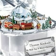 thumbnail image 2 of The Bradford Exchange "Best Loved Christmas Carols" Music Box Collection: I'll Be Home for Christmas Music Box by Thomas Kinkade 2.5-inches, 2 of 2