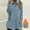 Light Blue, variant on Women's Fleece Sweatshirts Long Sleeve Blouses Top Casual Lapel Collared Button Down Sherpa Sweatshirt Solid Color Warm Pullover Sweater with Pocket