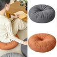 thumbnail image 2 of Giaone Ergonomic Round Pouf Pillow Washable Floor Pillow for Living Room or Yoga Pad, 2 of 17
