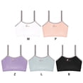 thumbnail image 2 of Gyratedream Sport Bras Crop Cami for Teen Girls Training Bras With Removable Pads Free Size, 2 of 2