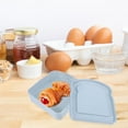 thumbnail image 4 of FONDOTIN 5pcs Sandwich Containers for Outdoor Wheat Straw Food Storage Simple Design for Families, 4 of 8